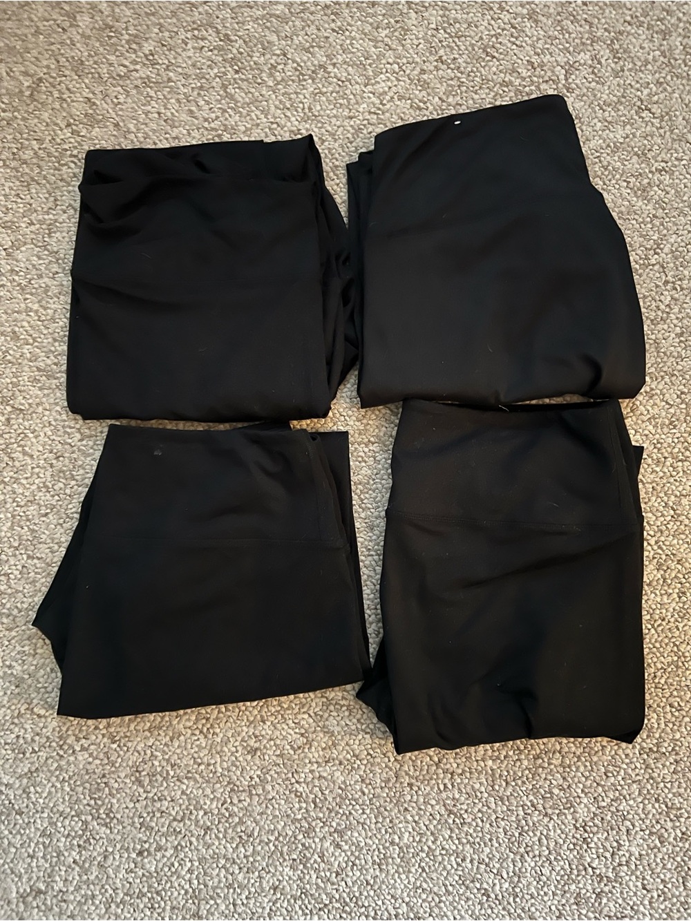 Maurices Black Leggings Bundle - 4 Pairs
